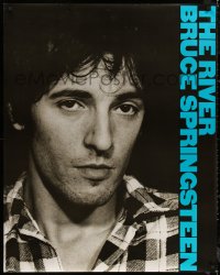 6a0288 BRUCE SPRINGSTEEN 37x47 music poster 1980 super close-up of the star promoting The River!