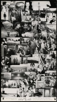 6a0206 HOLLYWOOD ENDING 28x50 special poster 2002 Woody Allen, final frames from 52 different movies