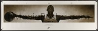 6a0198 NIKE 23x72 commercial poster 1980s Michael Jordan with arms outstretched, basketball, wings!