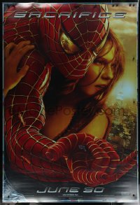 6a0266 SPIDER-MAN 2 group of 3 DS 52x77 special posters 2004 Tobey Maguire in title role, ultra rare!