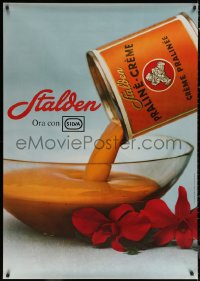 6a0468 STALDEN 36x51 Swiss advertising poster 1962 Weider, close-up image of the praline cream!