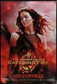 6a0549 HUNGER GAMES: CATCHING FIRE vinyl banner 2013 different image of sexy Jennifer Lawrence!