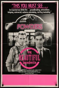6b0016 MY BEAUTIFUL LAUNDRETTE Aust special poster 1986 early Daniel Day-Lewis, Stephen Frears!