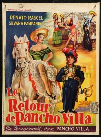 6b0168 IO SONO IL CAPATAZ Belgian 1951 Renato Rascel, Silvana Pampanini, cool art of cast!