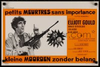 6b0174 LITTLE MURDERS Belgian 1970 directed by Alan Arkin, Elliott Gould with rifle, Sutherland!