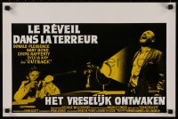 6b0234 WAKE IN FRIGHT Belgian 1971 Ted Kotcheff Australian Outback creepy cult classic!