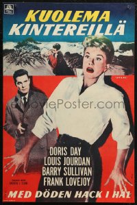 6b0095 JULIE Finnish 1958 what happened to Doris Day on her honeymoon with Louis Jourdan?