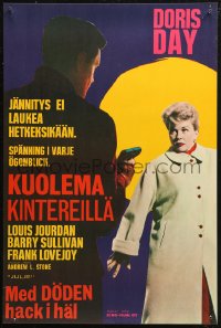 6b0096 JULIE Finnish R1960s what happened to Doris Day on her honeymoon with Louis Jourdan?