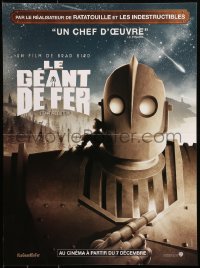 6b0658 IRON GIANT advance French 16x21 R2016 animated modern classic, cool different cartoon robot image!