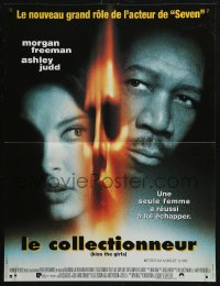 6b0662 KISS THE GIRLS French 16x21 1997 Ashley Judd, Morgan Freeman, the novel by James Patterson!
