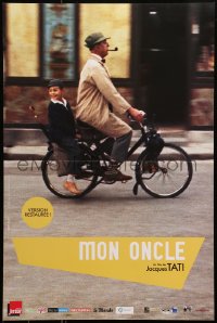 6b0670 MON ONCLE French 16x24 R2013 Jacques Tati as My Uncle, Mr. Hulot, completely different image!