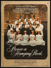 6b0677 PICNIC AT HANGING ROCK French 16x21 1975 Peter Weir classic about vanishing schoolgirls!