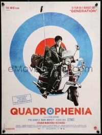 6b0681 QUADROPHENIA French 16x21 R2013 cool completely different rock & roll art image!