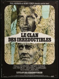 6b0695 SOMETIMES A GREAT NOTION French 15x21 1972 different art of Paul Newman & Henry Fonda!