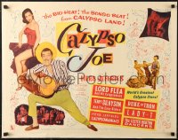 6b0258 CALYPSO JOE style B 1/2sh 1957 Herb Jeffries, sexy Angie Dickinson, bongo beat, cool images!