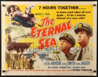 6b0272 ETERNAL SEA style A 1/2sh 1955 Sterling Hayden as Admiral John Hoskins, sexy Alexis Smith!