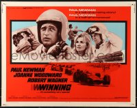 6b0359 WINNING 1/2sh R1973 Paul Newman, Joanne Woodward, Indy car racing images!