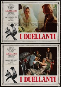 6b0917 DUELLISTS group of 3 Italian 19x26 pbustas 1977 Ridley Scott, Keith Carradine, Harvey Keitel!