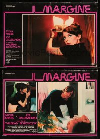 6b0895 MARGIN group of 5 Italian 18x26 pbustas 1977 sexy Sylvia Kristel & Joe Dallesandro!