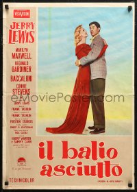 6b0925 ROCK-A-BYE BABY Italian 20x28 pbusta 1959 full-length Jerry Lewis with Marilyn Maxwell!