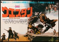 6b0469 ONCE UPON A TIME IN THE WEST Japanese 14x20 press sheet 1969 Leone, Cardinale, Fonda!