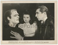 6c0868 ABBOTT & COSTELLO MEET FRANKENSTEIN 8x10.25 still 1948 Bela Dracula Lugosi & Glenn Strange!