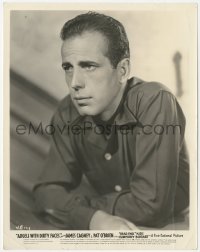 6c0890 ANGELS WITH DIRTY FACES 8x10.25 still 1938 waist-high portrait of tough Humphrey Bogart!