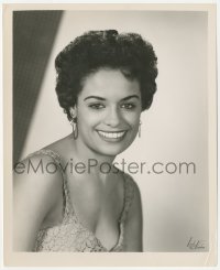 6c0913 BARBARA MCNAIR 8.25x10 music publicity still 1950s super young portrait singing in clubs!