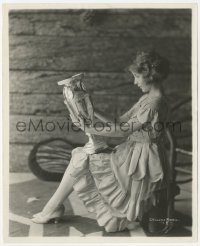6c0929 BESSIE LOVE 8.25x10 still 1921 holding her Best Dancer trophy by C. Heighton Monroe!