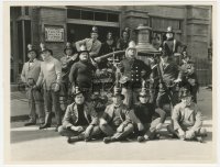 6c0958 BOWERY 8x10 key book still 1933 Wallace Beery & horseless fire fighting brigade!