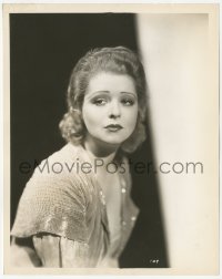 6c0987 CLARA BOW 8x10.25 still 1920s beautiful waist-high portrait when she worked at Fox Film!