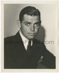 6c0989 CLARK GABLE deluxe 8x10 still 1932 super young portrait without his mustache by Hurrell!
