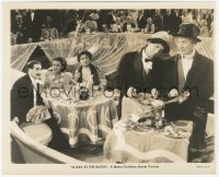 6c1017 DAY AT THE RACES 8x9.75 still 1937 Groucho, Chico & Harpo Marx, Margaret Dumont, O'Sullivan!