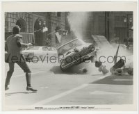 6c1030 DIRTY HARRY 8.25x10 still 1971 great image of Clint Eastwood facing down speeding car!
