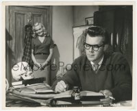 6c1032 DOCTOR IN THE HOUSE English 8.25x10 still 1954 sexy Shirley Eaton & Dirk Bogarde by Jeayes!