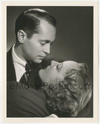 6c1062 EXCLUSIVE STORY deluxe 8x10 still 1936 Franchot Tone & Madge Evans by Clarence Sinclair Bull!
