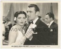 6c1107 GIVE ME YOUR HEART 8x10 still 1936 c/u of George Brent dancing with beautiful Kay Francis!