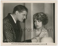 6c1144 HER WEDDING NIGHT 8.25x10.25 still 1930 close up of Clara Bow & Ralph Forbes in doorway!