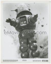 6c1179 INVISIBLE BOY 8x10.25 still R1973 wonderful close up of rampaging Robby the Robot!