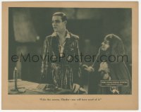 6c0852 CONQUERING POWER 8x10 LC 1921 Alice Terry gives young Rudolph Valentino money he'll need!