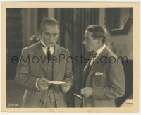 6c1248 LONDON AFTER MIDNIGHT deluxe 8x10 still 1927 Lon Chaney receiving bad news, Tod Browning!