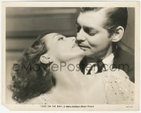 6c1255 LOVE ON THE RUN 8x10 still 1936 romantic close up of Clark Gable & Joan Crawford!