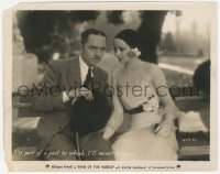 6c1274 MAN OF THE WORLD 8x10.25 still 1931 close up of William Powell & Carole Lombard on bench!