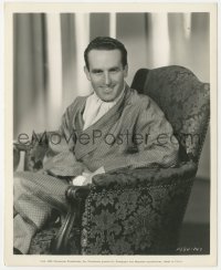 6c1301 MILKY WAY 8x10 key book still 1936 seated portrait of Harold Lloyd without his glasses!