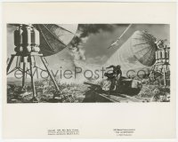 6c1323 MYSTERIANS 8x10.25 still 1959 cool image of epic battle on the Earth's surface!