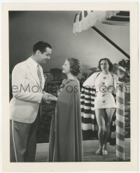 6c1341 NO MORE LADIES 8x10 still 1935 Joan Crawford jealous of Robert Montgomery & another woman!