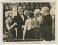 6c1342 NO ONE MAN 8x10.25 still 1932 Ricardo Cortez surrounded by Carole Lombard & beautiful women!