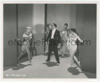 6c1359 PAL JOEY 8.25x10 still 1957 Frank Sinatra with Barrie Chase & sexy dancers by Cronenweth!