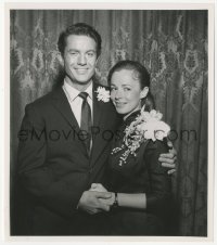 6c1375 PLAYHOUSE 90 TV 8x9.25 still 1958 Piper Laurie & Cliff Robertston in Days of Wine & Roses!