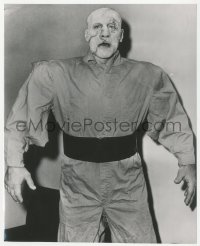 6c1377 PRIMO CARNERA 6.25x7.75 news photo 1957 in monster makeup for a Frankenstein TV show on NBC!